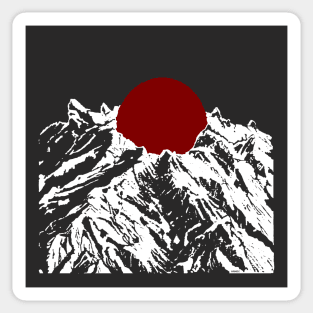 Mountain 3 Sticker